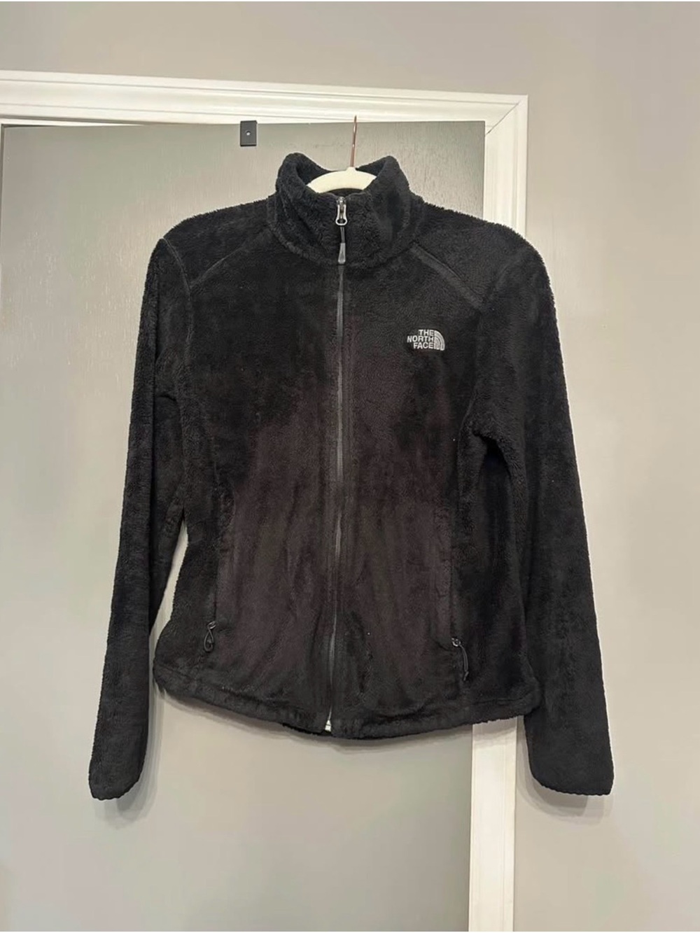 Size Small The North Face Women's Black Fleece Full-Zip Jacket